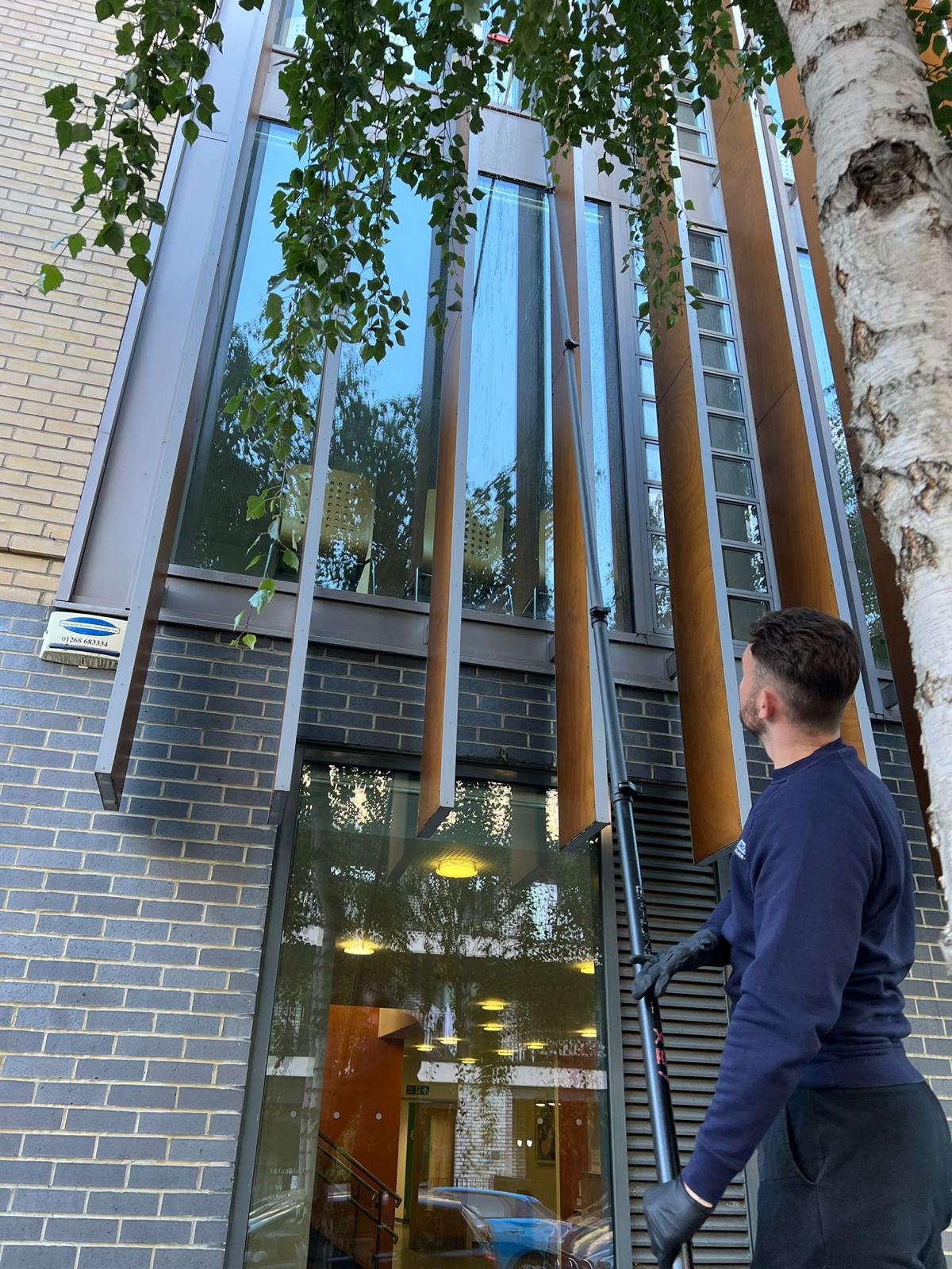 Cleaning Office Windows London