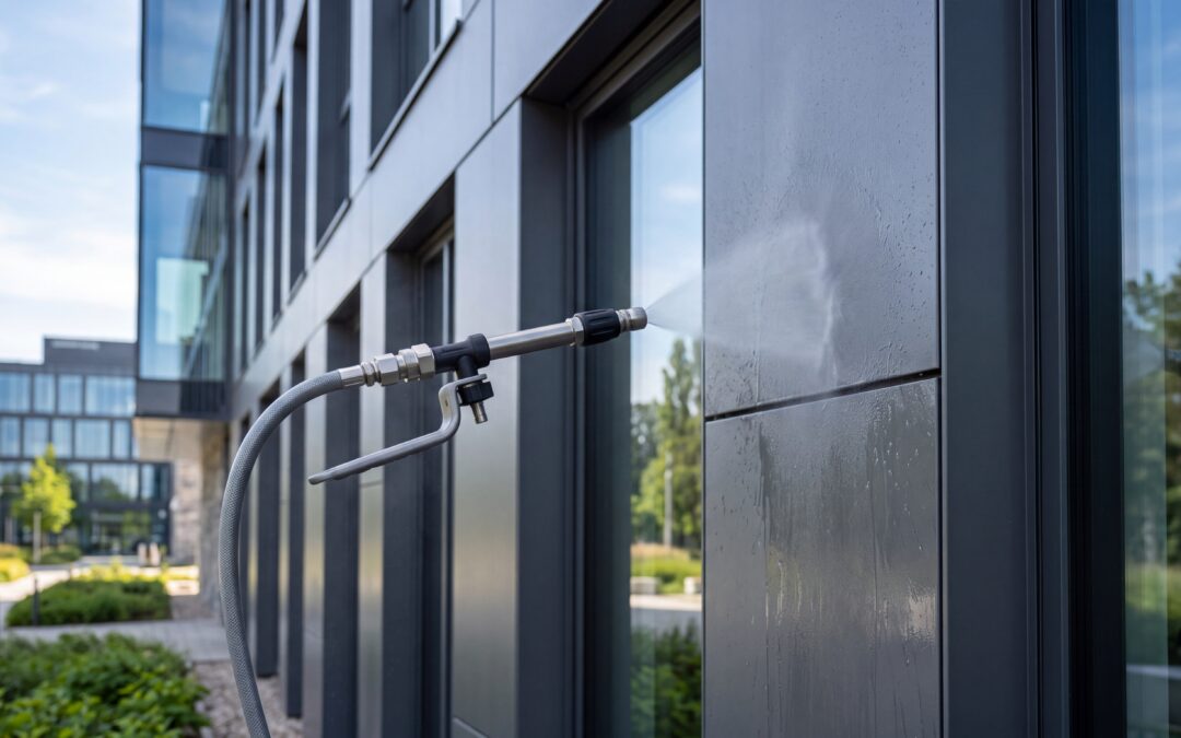 Commercial Soft Washing: A Property Manager’s Guide
