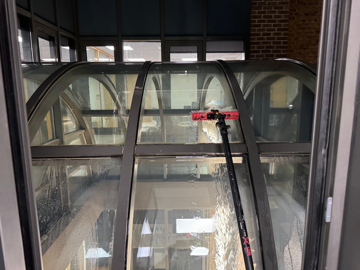 Atrium and glass roof cleaning in Barnes, SW13
